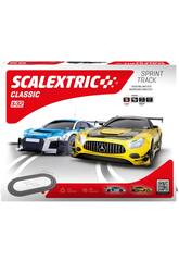 Scalextric Classic 1:30 Circuito Sprint Track con 2 veicoli