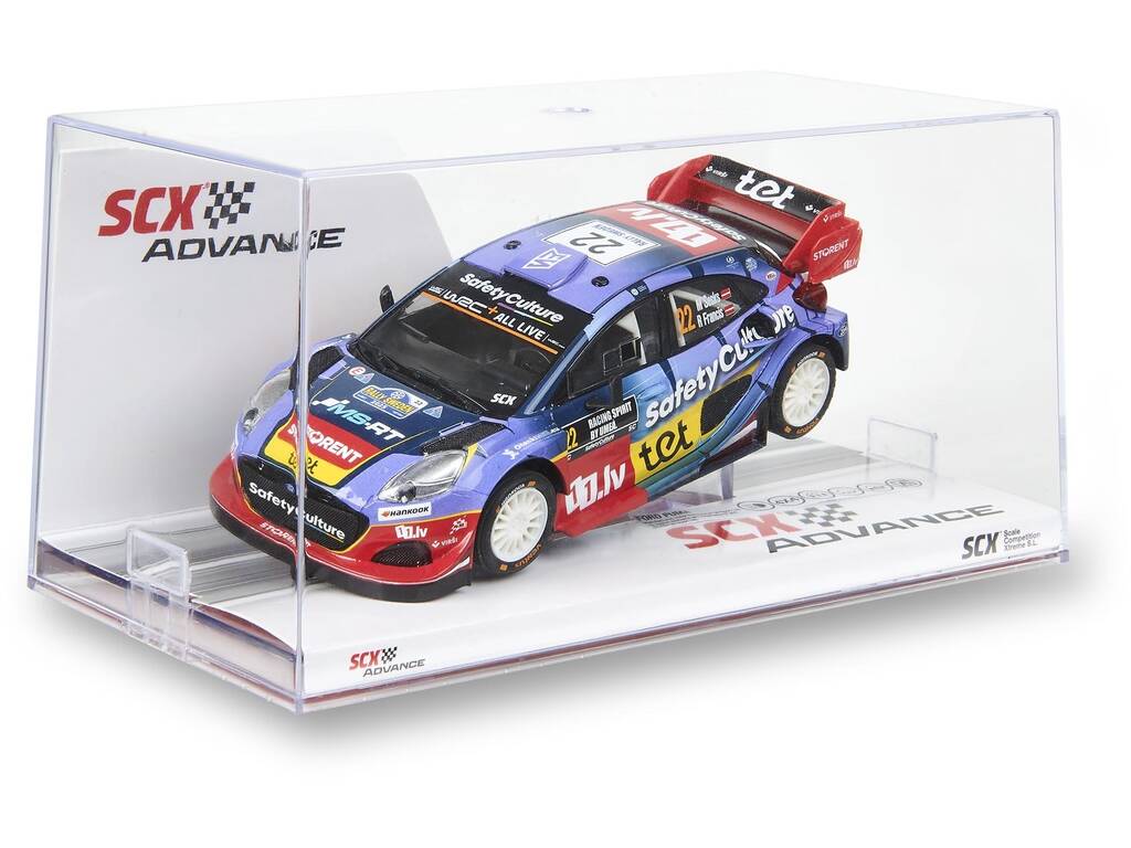 Scalextric Classic 1:32 Voiture Ford Puma WRC 25 de Sesks
