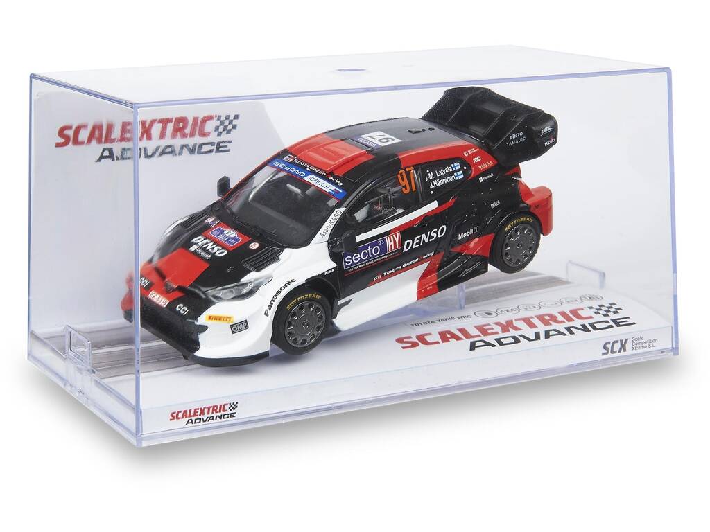 Scalextric 1:32 Auto Toyota Yaris WRC Latvala Finland 23