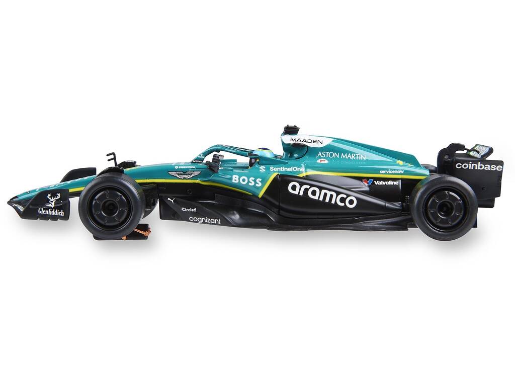 Scalextric Classic 1:32 Auto Aston Martin Aramco F1 AMR25 di Fernando Alonso