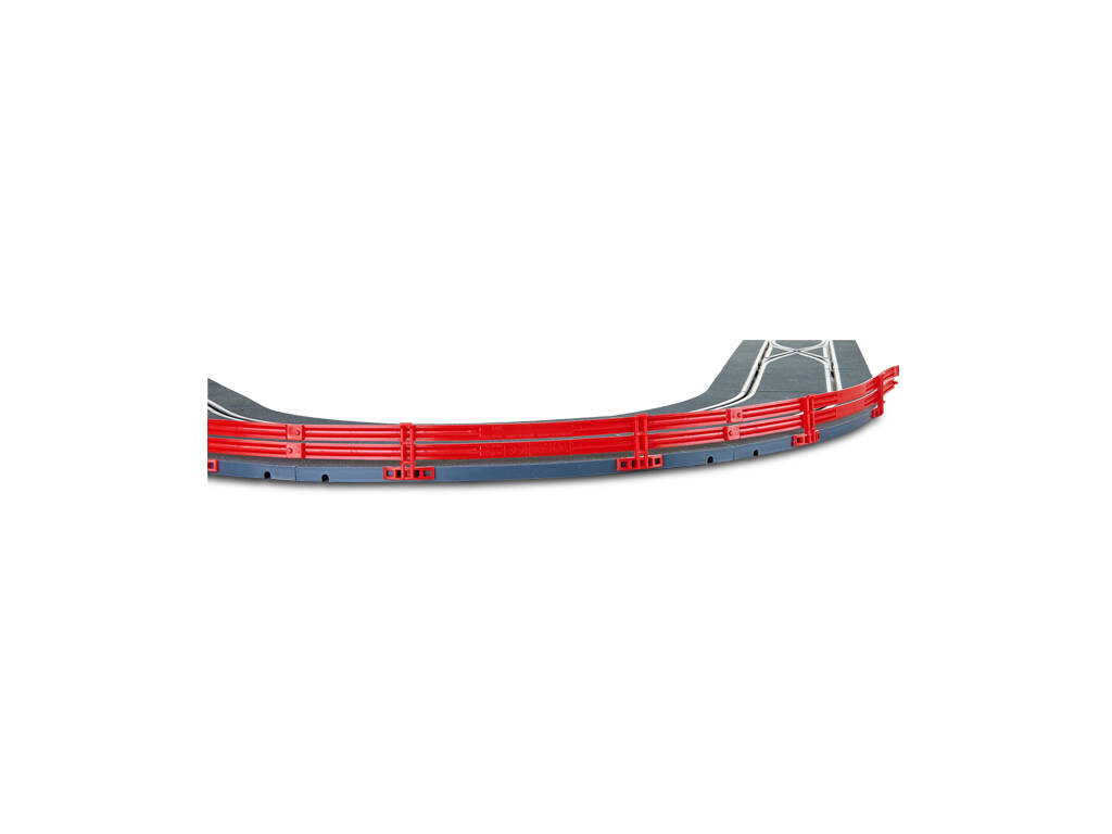 Scalextric Classic 1:32 Pack 8 Piezas Guardarraíl para Curvas Standard de 45º
