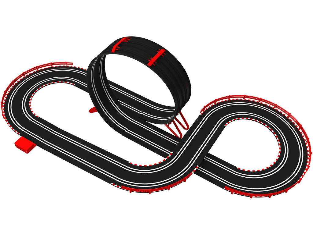 Scalextric Compact 1:43 Circuito Fast Rally con 2 veicoli