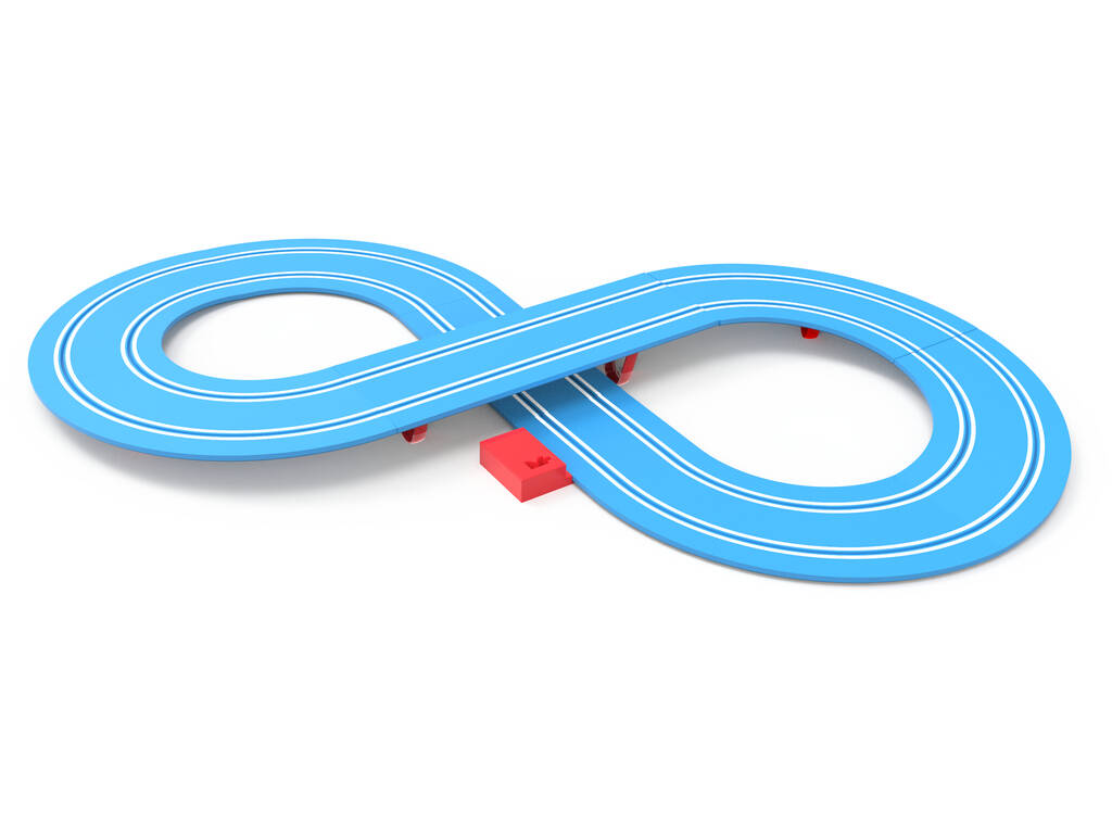 Scalextric Compact 1:43 Circuito Kids Race con 2 veicoli
