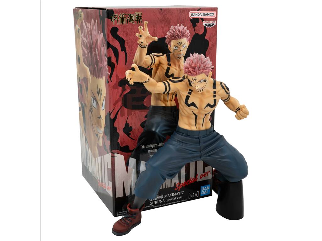 Jujutsu Kaisen Maximatic Special Ver. Figura Sukuna da 21 cm
