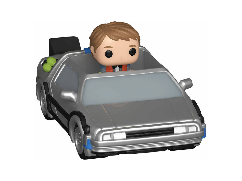 Funko Pop Bitty Rides Ritorno al futuro Figura Marty McFly con Time Machine