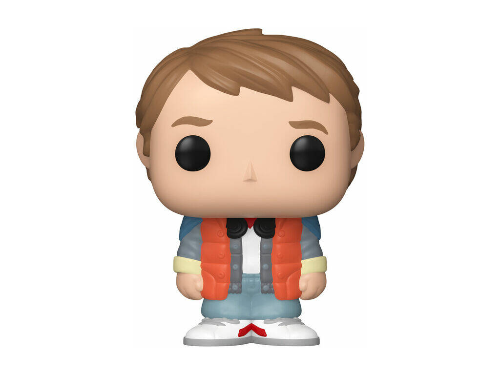 Funko Pop Bitty Rides Ritorno al futuro Figura Marty McFly con Time Machine
