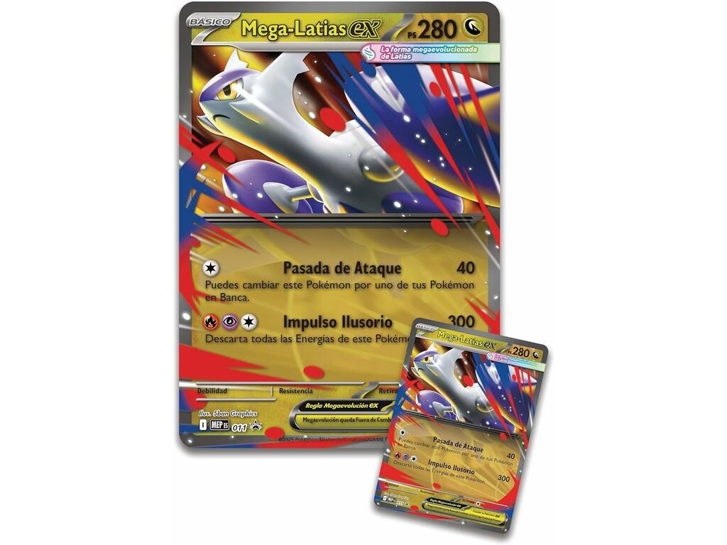 Pokémon TCG Caixa Coleção Mega-Latias Ex