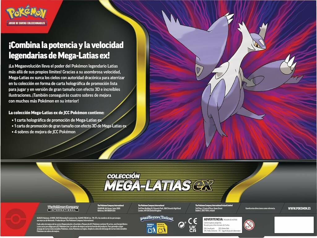 Pokémon TCG Caixa Coleção Mega-Latias Ex