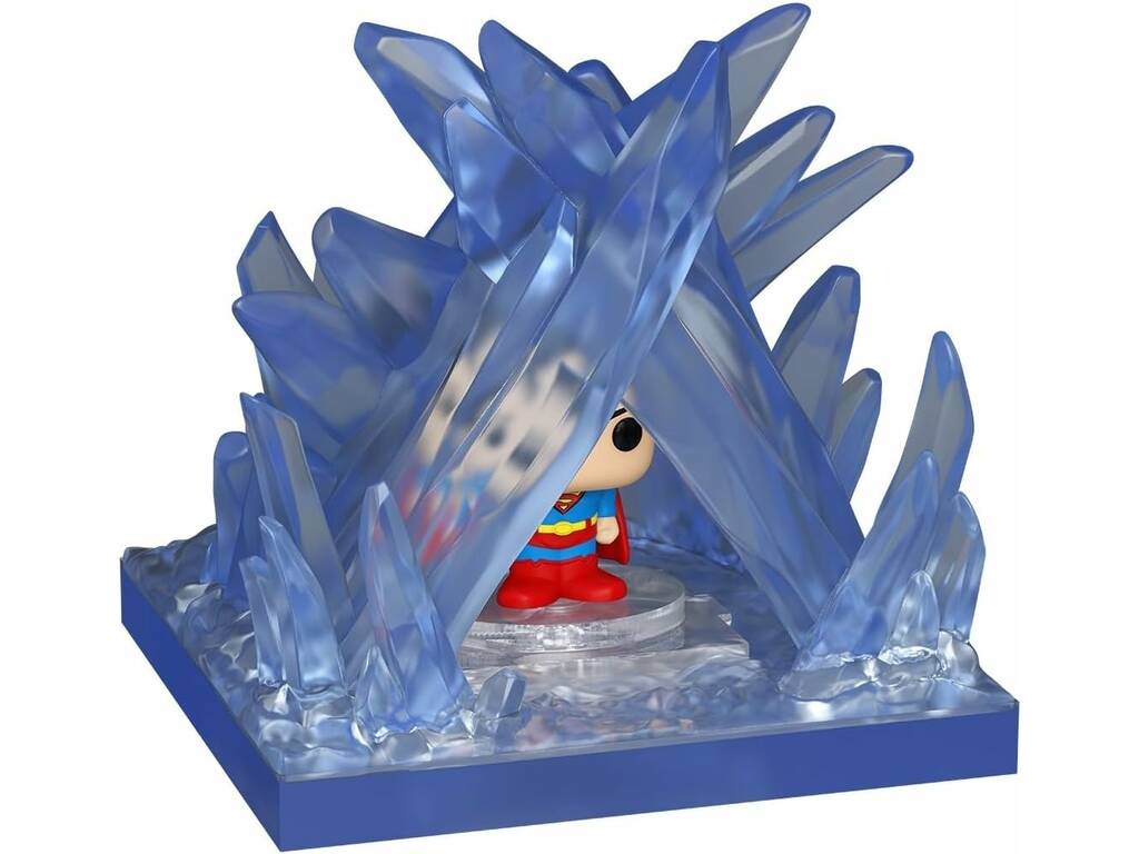Funko Pop Bitty Towns Superman Figura Superman con Fortezza della Solitudine