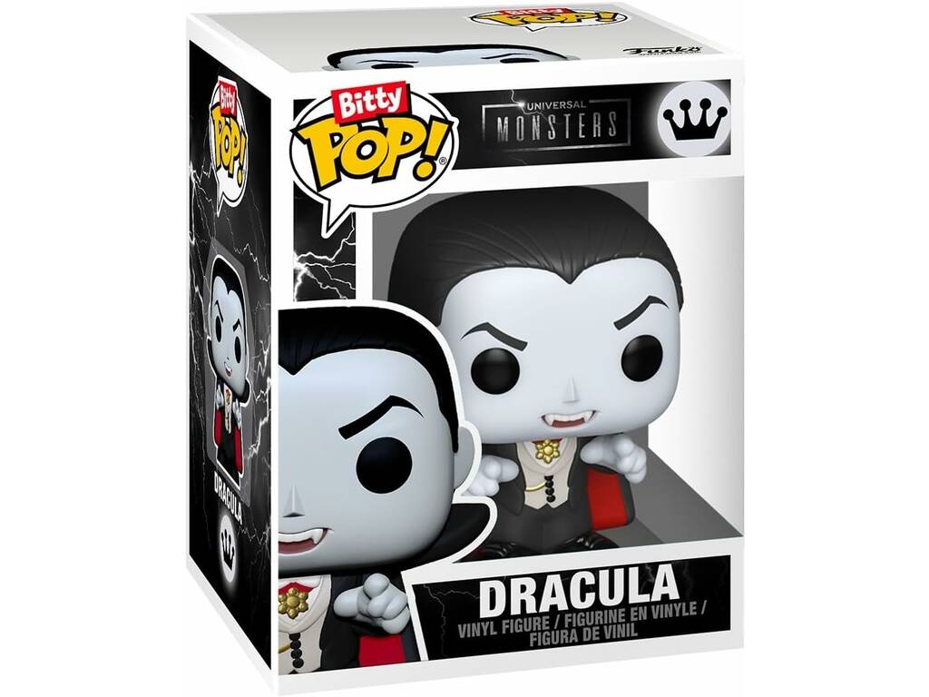 Funko Pop Bitty Towns Universal Monsters Figura Dracula con Castello