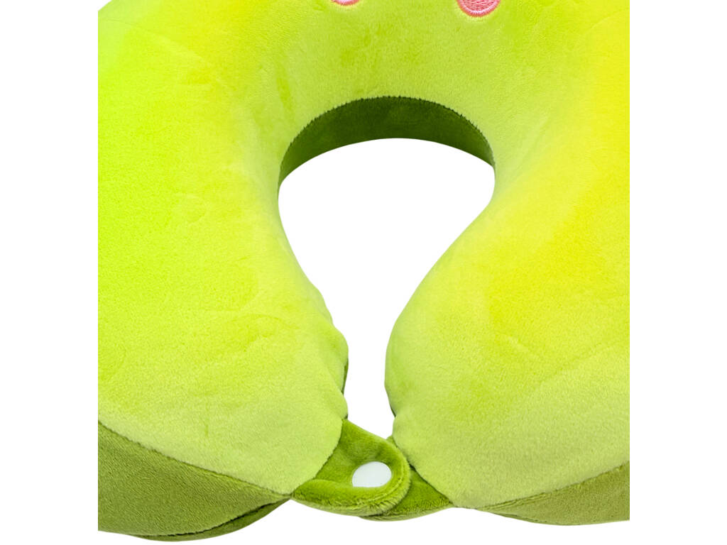 Cuscino da viaggio per collo Mela verde 27x27 cm