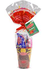 Vasito Navidad con Chucherías