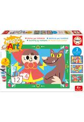 Magic Art Number Set Malen nach Zahlen Klassische Märchen