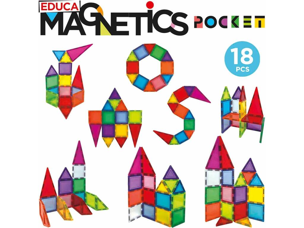 Educa Magnetics Pocket 18 pezzi