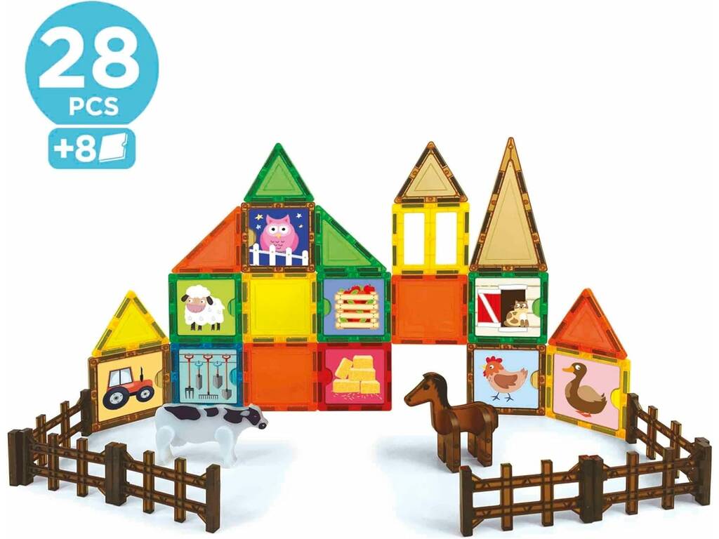 Educa Magnetics Ecofarm 28 pezzi