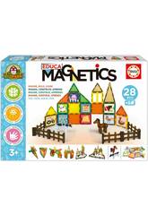 Educa Magnetics Ecofarm 28 pièces