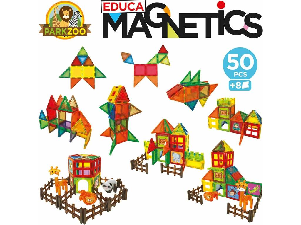 Educa Magnetics Park Zoo 50 pezzi