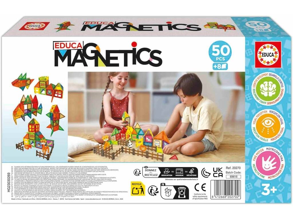 Educa Magnetics Park Zoo 50 pezzi