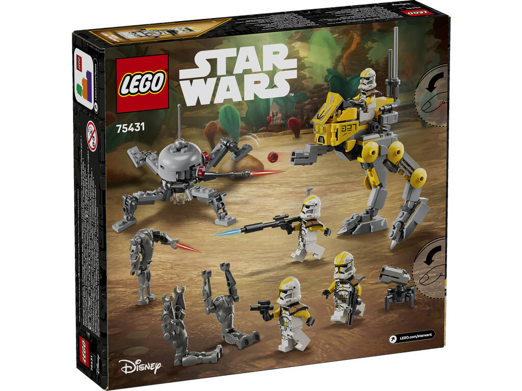Lego Star Wars Combat Pack: Clone Troopers del 327° Reggimento Stellare