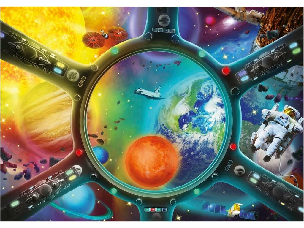 Puzzle 500 Passeggiata spaziale
