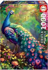 Puzzle 1000 Jardin des paons