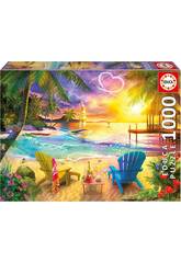 Puzzle 1000 Strand Der Liebe