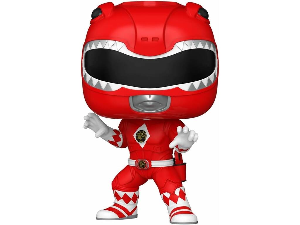 Funko Pop Movies Mighty Morphin Power Rangers The Movie Figura Ranger Rosso