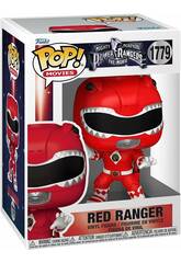 imagen Funko Pop Movies Mighty Morphin Power Rangers The Movie Figura Ranger Rojo