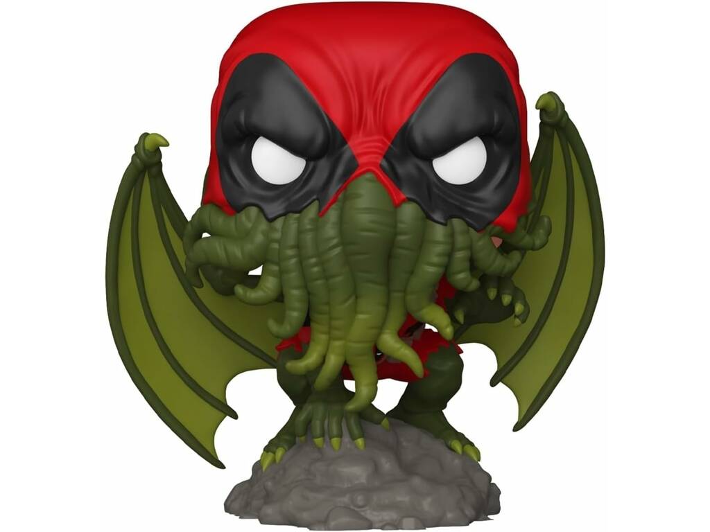 Funko Pop Plus Deadpool Figurine Deadpool en Cthulhu à tête branlante