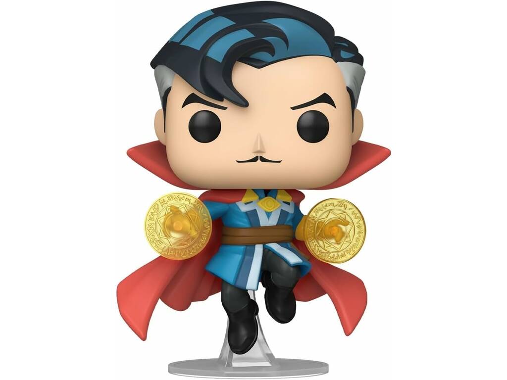 Funko Pop Marvel Il tuo amico e vicino Spiderman Figura Doctor Strange con testa oscillante