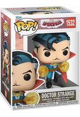 Funko Pop Marvel Il tuo amico e vicino Spiderman Figura Doctor Strange con testa oscillante
