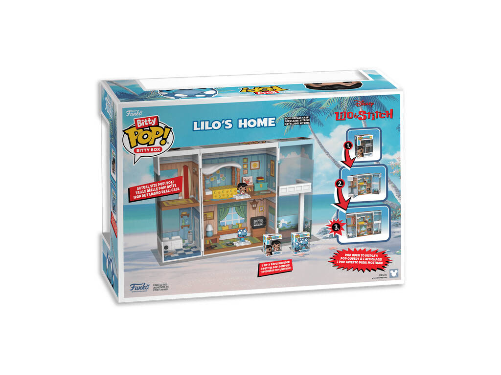 Funko Bitty Pop Bitty Box Disney Lilo & Stitch Casa di Lilo