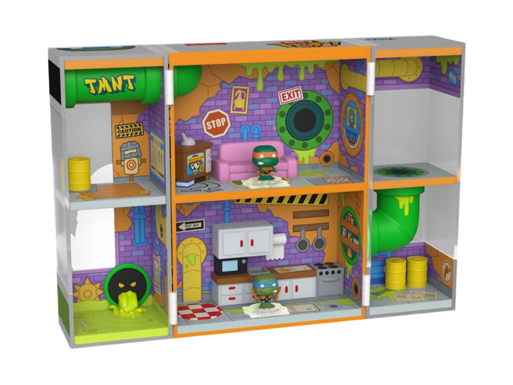 Funko Bitty Pop Bitty Box Tartarughe Ninja Sewer Lair