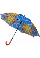 Parapluie Pokémon pour enfants avec bâton 48 cm