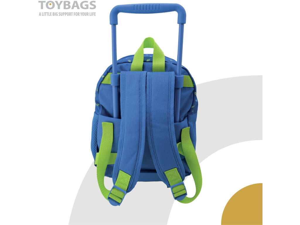 Bluey Mochila Carrito Preescolar 3D 32x26x10cm