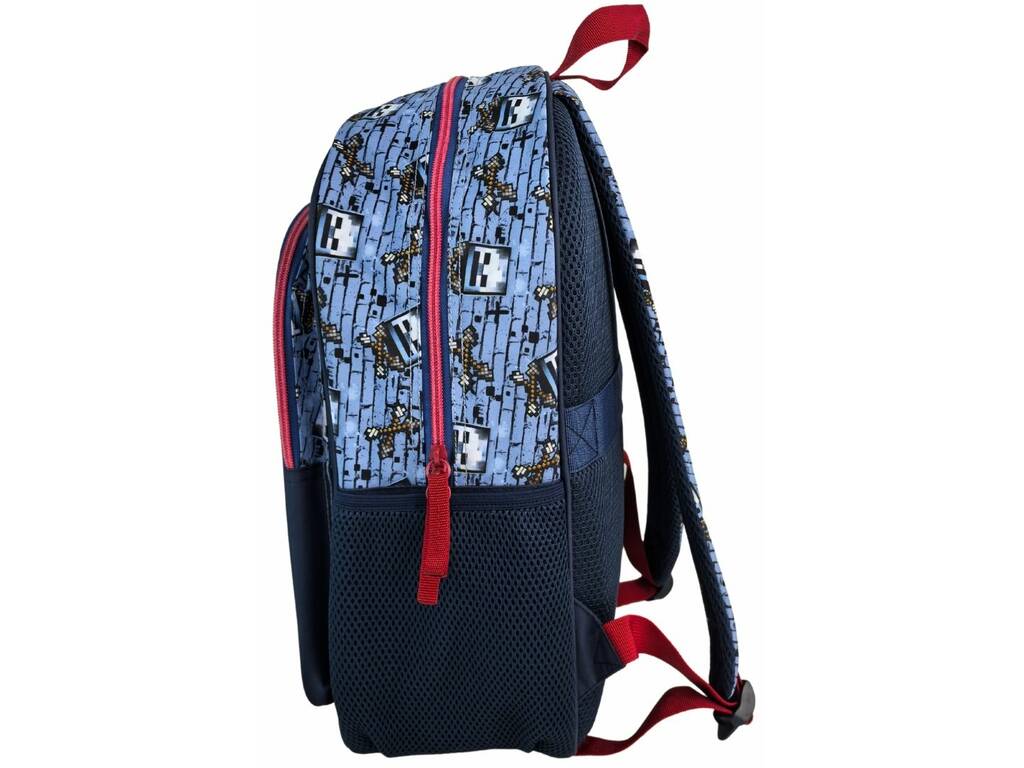 Minecraft Hostile Behaviour Zaino trasformabile in carrello 40x31x15 cm