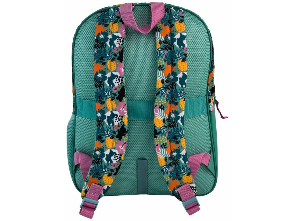Stitch Tropical Mochila Adaptável a Carrinho 40x31x15 Cm