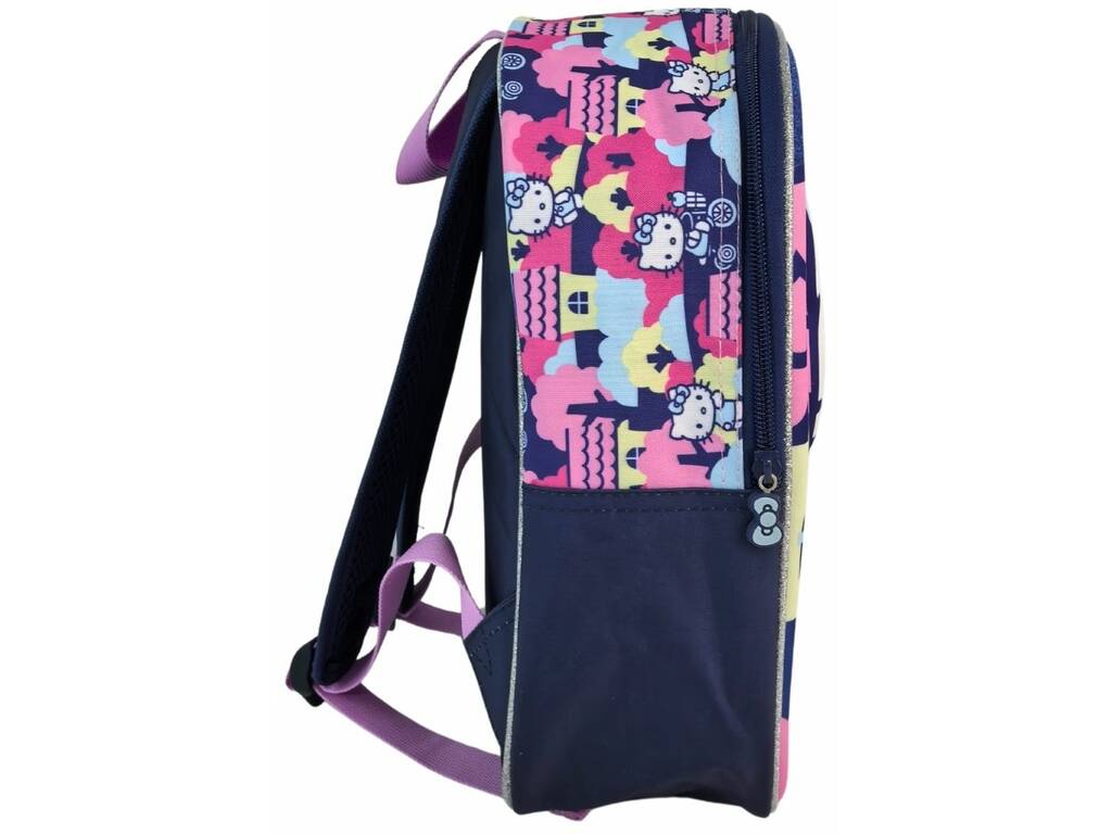 Zaino Hello Kitty per la scuola materna 3D 30x26x8 cm