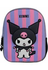 Kuromi Preschool 3D Sac à dos 30x26x8 cm
