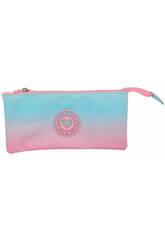 Blin Blin Gradient Pink Estuche Triple 11X23X5 cm