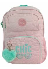 Blin Blin Chic Mochila Grande Capacidade Adaptável a Carrinho 44x31x17 cm