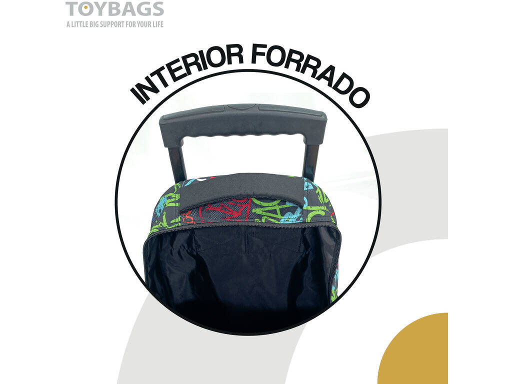 Spray It Mochila con Carro Extraible de 50x34x26 cm