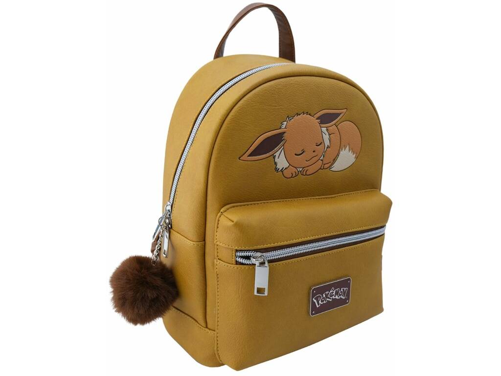 Zaino Pokémon Eevee marrone 28x22x11 cm
