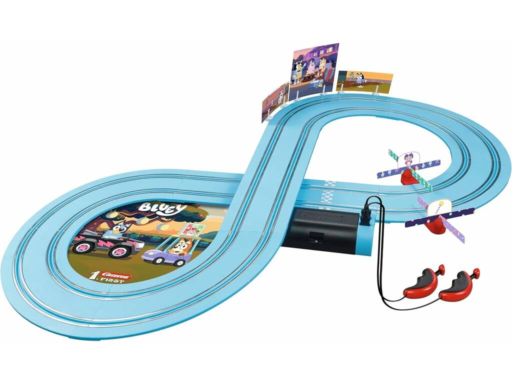Bluey Carrera 1 First Circuito Bluey e Bingo Race