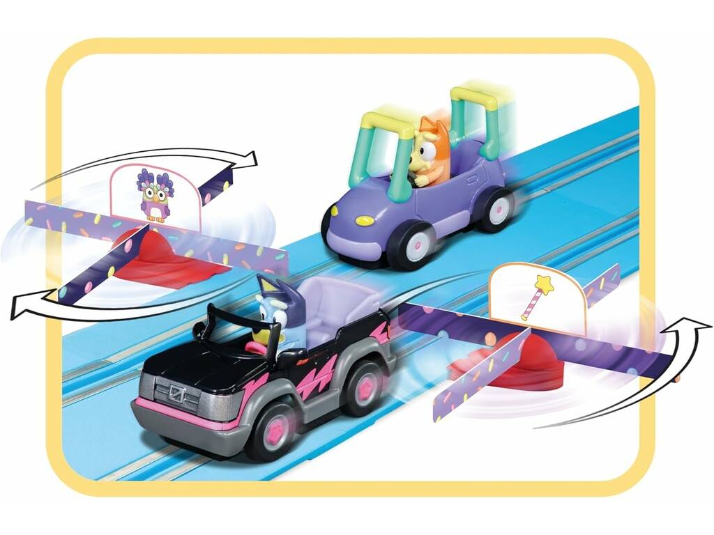 Bluey Carrera 1 First Circuito Bluey e Bingo Race