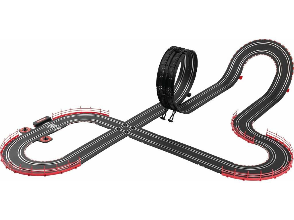 Carrera Go!!! Circuito Speed Zone 1:43 con Ferrari e Oracle Red Bull