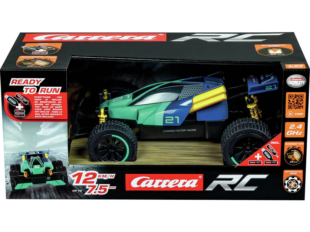 Radio Comando 1:20 Carrera Factory Racing 21