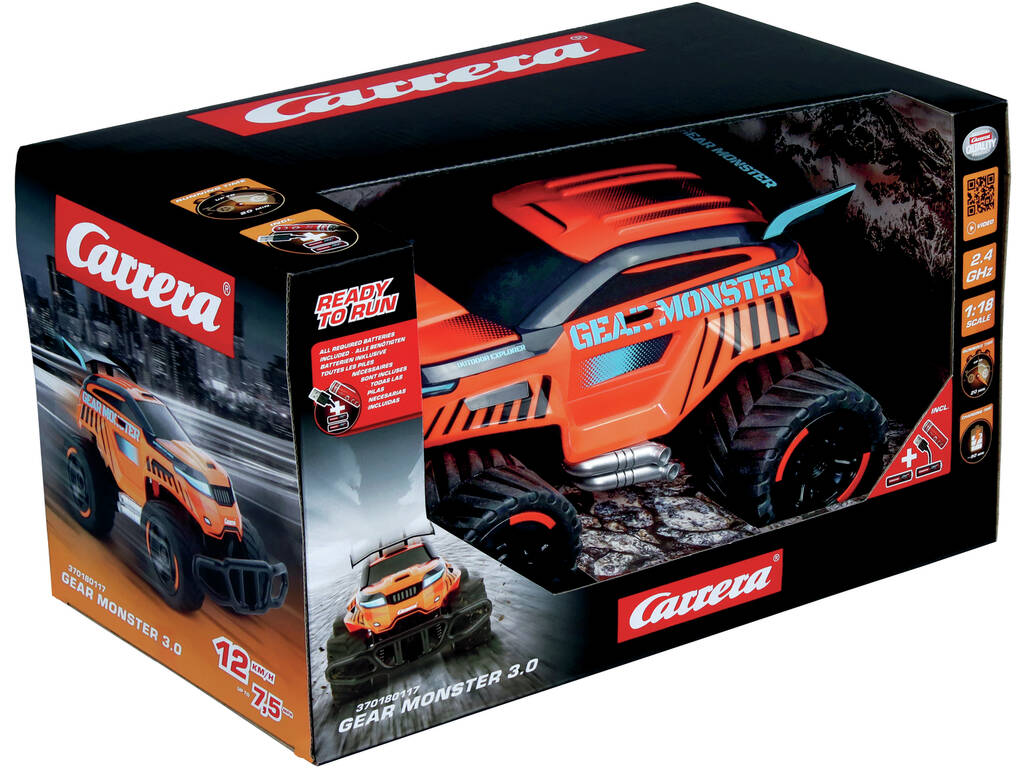 Auto radiocomandata 1:18 Gear Monster 3.0