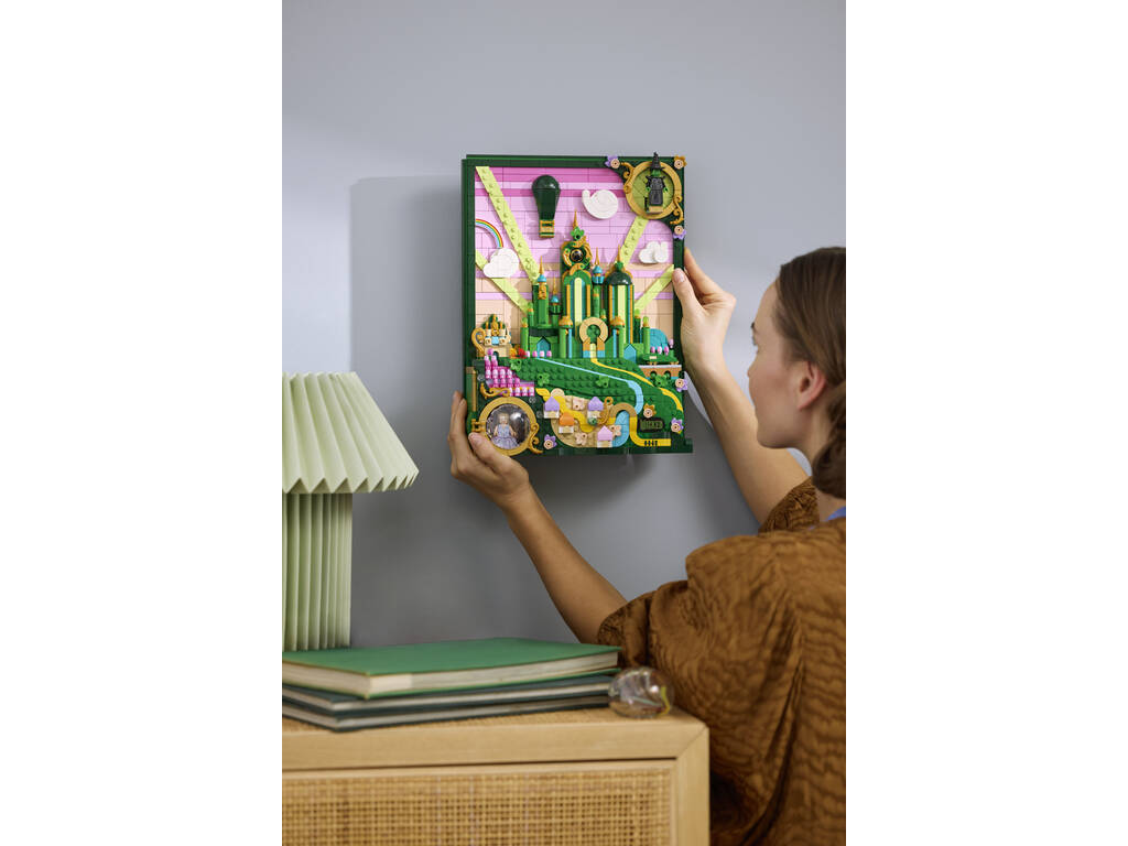 Lego Wicked Arte Mural: Emerald City