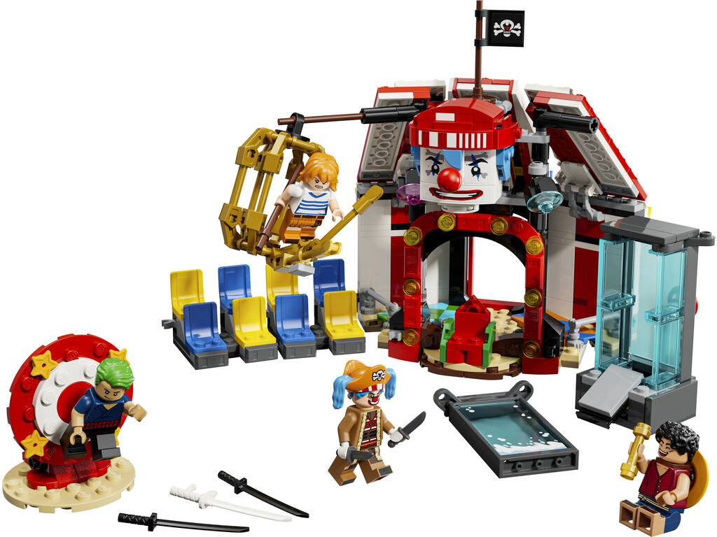 Lego One Piece Circo di Buggy il Clown